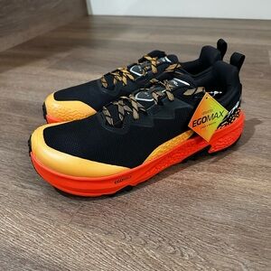 Altra Men’s Timp 6 Black and Orange Size 13 Trail Running Shoes NWT